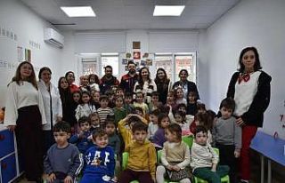 Miniklere deprem bilinci aşılandı