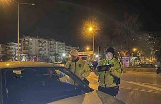 Mudanya’da trafikte huzur için gece denetimi