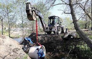 Muğla Büyükşehir tarafından Köyceğiz’de selden...