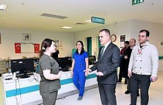 Muğla Valisi Akbıyık sağlık hizmetlerini yerinde...