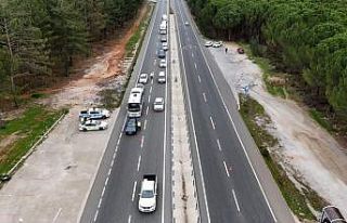 Muğla’da bayram tatilinde 160 binden fazla araç...