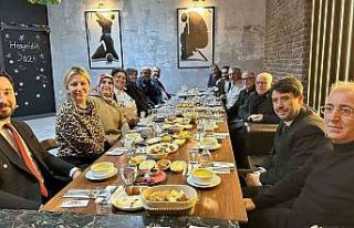 Muhacirler iftarda buluştu