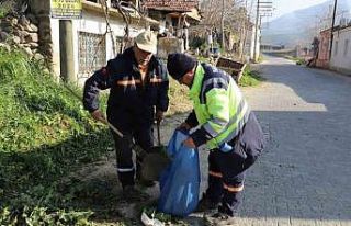 Nazilli’de bayram öncesi temizlik çalışması...