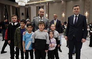 Niğde’de Gönül Sofraları yetim çocuklar için...