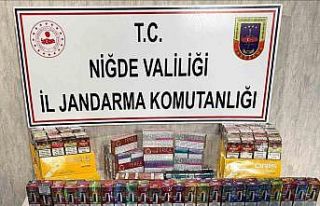 Niğde’deki kaçakçılık operasyonuna çok sayıda...