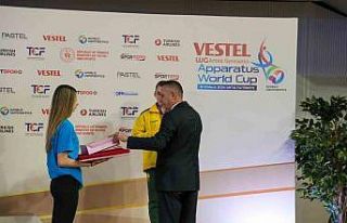 Niğdeli cimnastikçiler Dünya Kupası heyecanını...