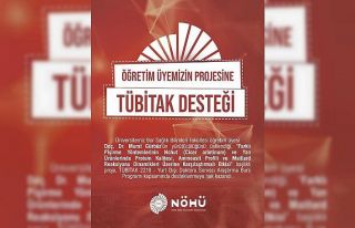 NÖHÜ projesi TÜBİTAK tarafından desteklenmeye...
