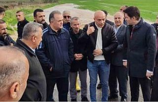 Nusaybin’de selin etkili olduğu bölgelerde inceleme...