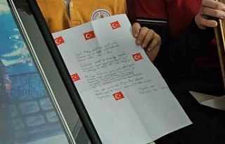 Öğrencilerden şehit ailelerine vefa: "Onları...