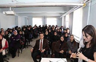 Öğrencilere verem hastalığı anlatıldı