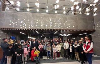 Öksüz ve yetim çocuklar için iftar programı düzenlendi