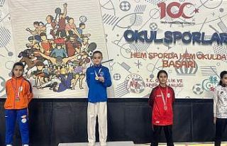 Okul sporları karate il seçmelerinde Körfez Gençlerbirliği’nden...