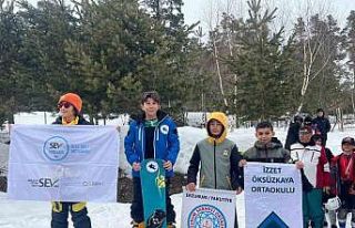 Okul Sporları Snowboard Türkiye Birinciliği’nde...