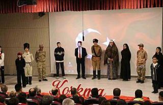 Oltu Mehmet Akif Ersoy Ortaokulu’nda, İstiklal...