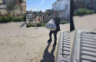 Onlarca aileye gıda kolisi dağıttı