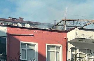 Ordu’da 3 katlı binada korkutan baca yangını