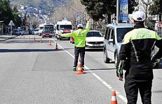 Ordu’da bir haftada 20 binden fazla araç ve sürücüsü...