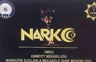 Ordu’da uyuşturucu operasyonlarında 2 tutuklama