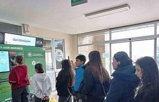 Ortaokul öğrencileri atıkları doğaya değil DOA’ya...
