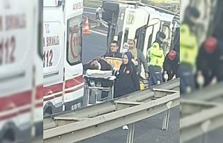 Osmaniye’de kontrolden çıkan tır devrildi: 1...