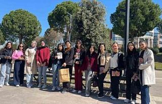 Osmaniye’de öğrenciler Kadınlar Günü’nde...