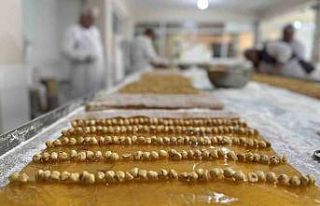 Osmanlı kenti Safranbolu’da lokum hazırlıkları...