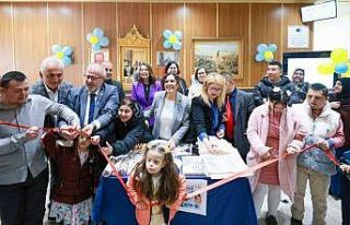 Özel ihtiyaçlı bireylerin eserleri sergilendi