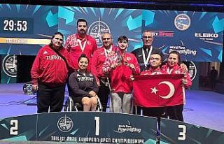 Para Halter Şampiyonası’nda milli sporculardan...