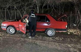 Park halindeki otomobil kundaklandı