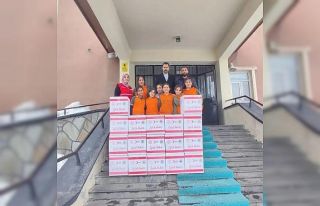 Patnos’ta "Bir sınıf bir koli projesi"...