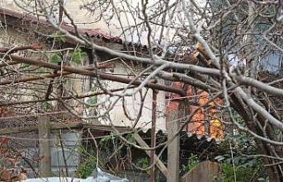 Pendik’te tek katlı ev alevlere teslim oldu