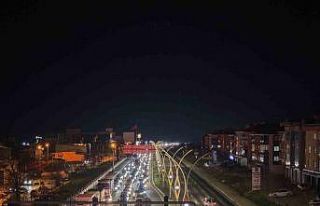 Polatlı’da bayram dönüşü oluşan trafik havadan...