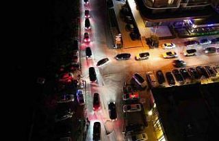 Polis bastırdı, gürültü azaldı: Lüks semtte...