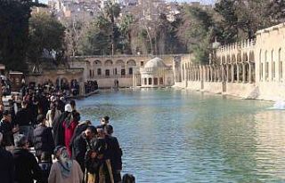 Ramazan ayında Balıklıgöl’e ziyaretçi akını