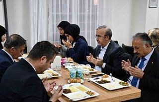 Ramazan ayının manevi ikliminde öğrencilerle buluşma