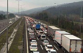 Ramazan Bayramı’nda Bolu’dan 331 bin araç geçiş...