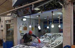 Ramazan bereketi balık tezgahlarına yansıdı