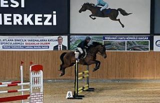 Şahinbey’de engel atlama heyecanı