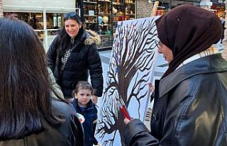 Sakaryalı kadınlar tuval başında buluştu