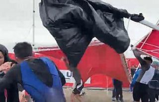 Salda Duatlonu Türkiye Kupası’nda şiddetli rüzgar...