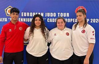 Salihlili 4 judocu Avrupa Kupası’nda milli formayı...
