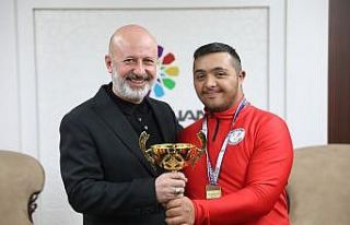 Samet Balcı, yine Türkiye Şampiyonu oldu