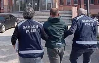 Samsun’da 23 yıl 8 ay hapis cezası bulunan şahıs...