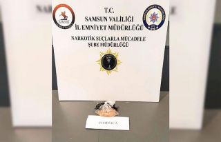 Samsun’da uyuşturucu operasyonu: 3  gözaltı