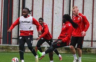 Samsunspor, Konyaspor maçı hazırlıklarına başladı