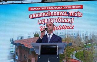 Sancaktepe’de Sarıgazi Sosyal Tesisi hizmete açıldı
