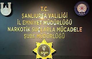 Şanlıurfa’da 2 kilo 150 gram uyuşturucu ele geçirildi