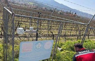 Sarıgöl’de erken uyarı tahmin istasyonlarının...