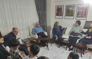 Şehit ailesi ile devlet korumasındaki çocuklar...