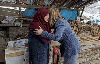 Şehit annesine anlamlı ziyaret